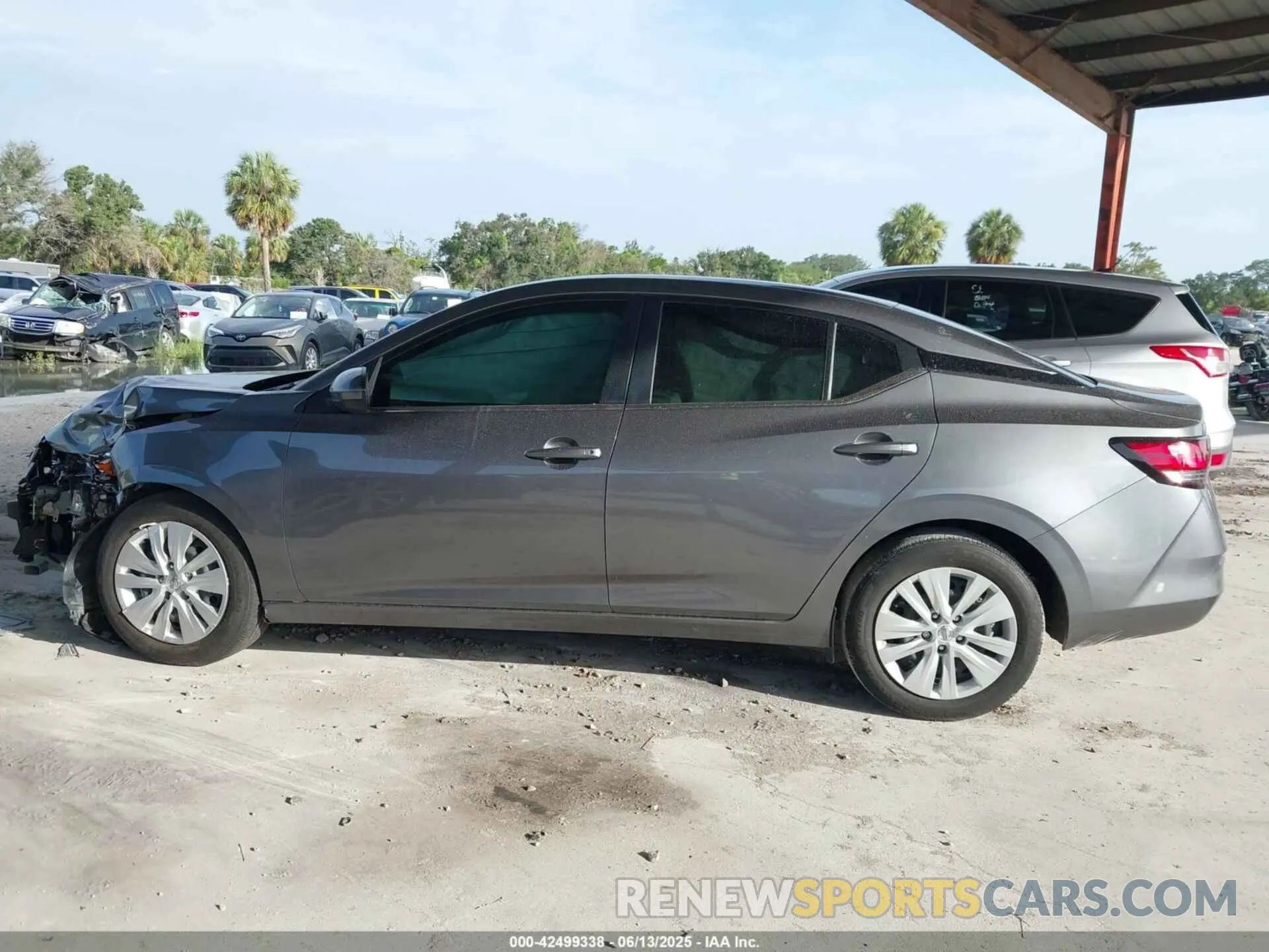14 Photograph of a damaged car 3N1AB8BV5PY303672 NISSAN SENTRA 2023