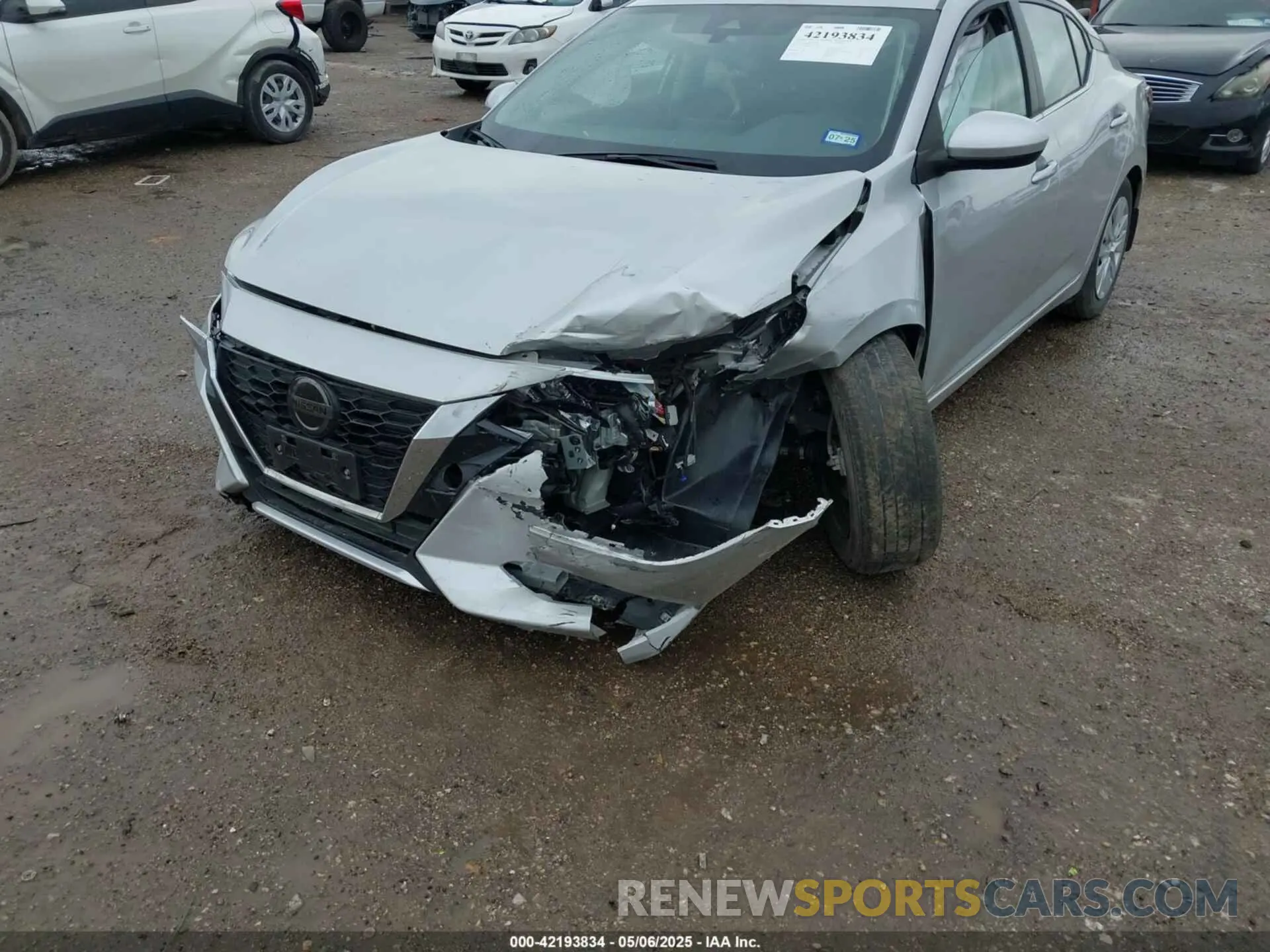 6 Photograph of a damaged car 3N1AB8BV5PY319709 NISSAN SENTRA 2023