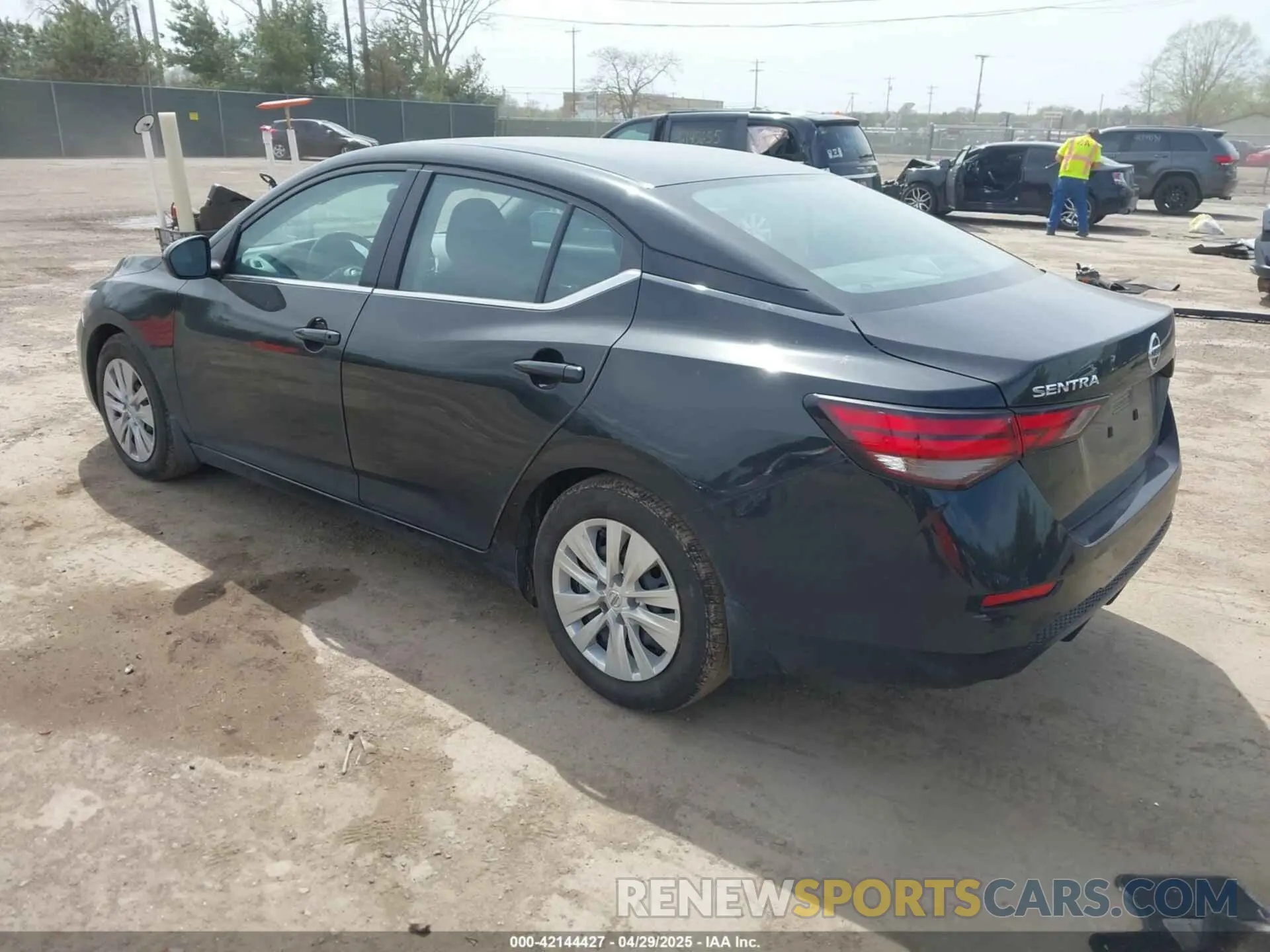 3 Photograph of a damaged car 3N1AB8BV6PY233163 NISSAN SENTRA 2023