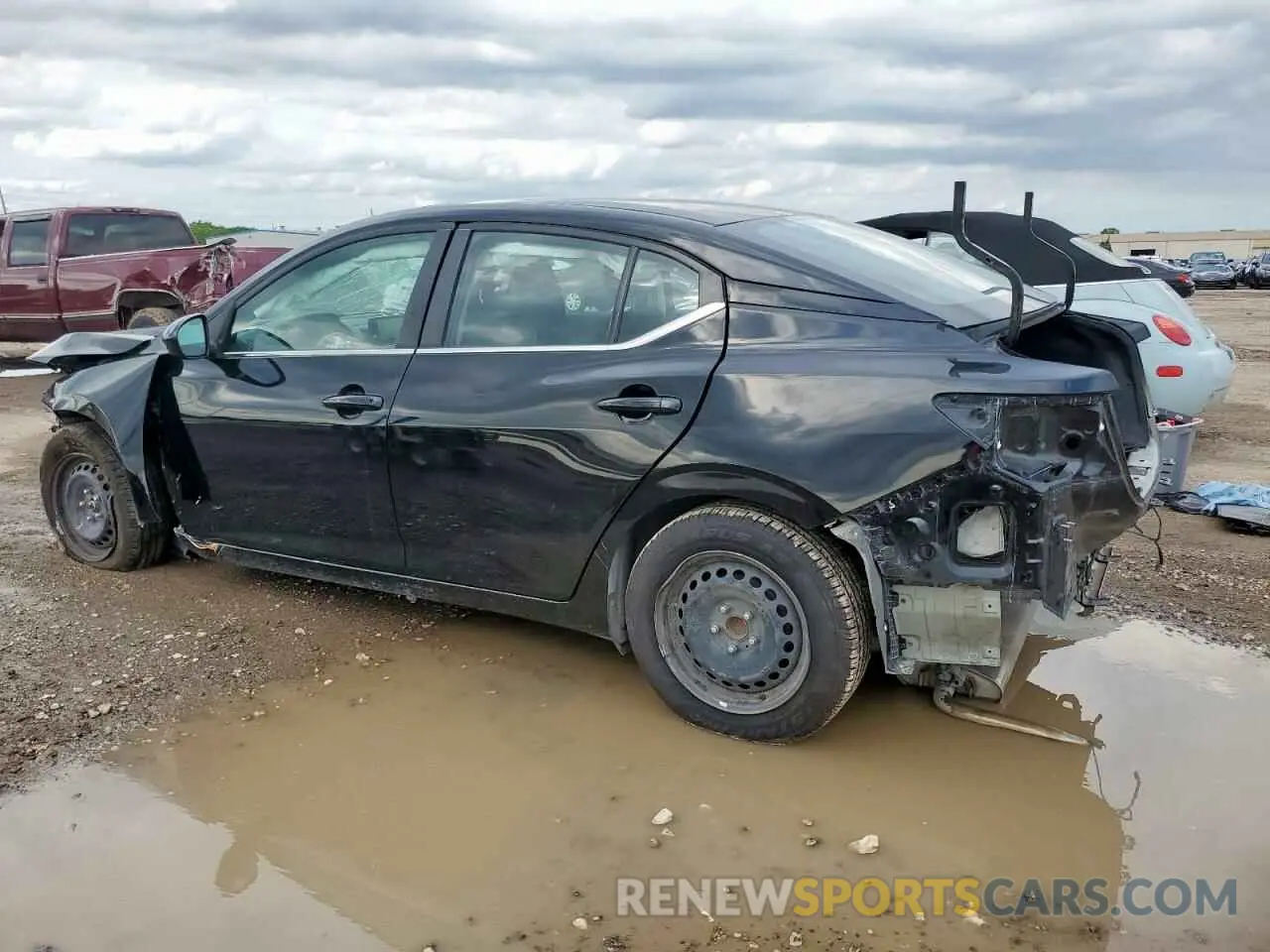2 Photograph of a damaged car 3N1AB8BV6PY248004 NISSAN SENTRA 2023