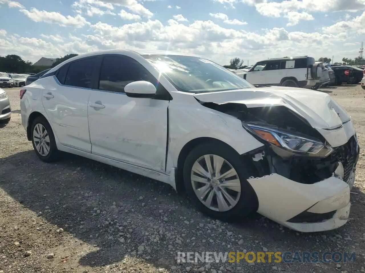 4 Photograph of a damaged car 3N1AB8BV6PY284632 NISSAN SENTRA 2023