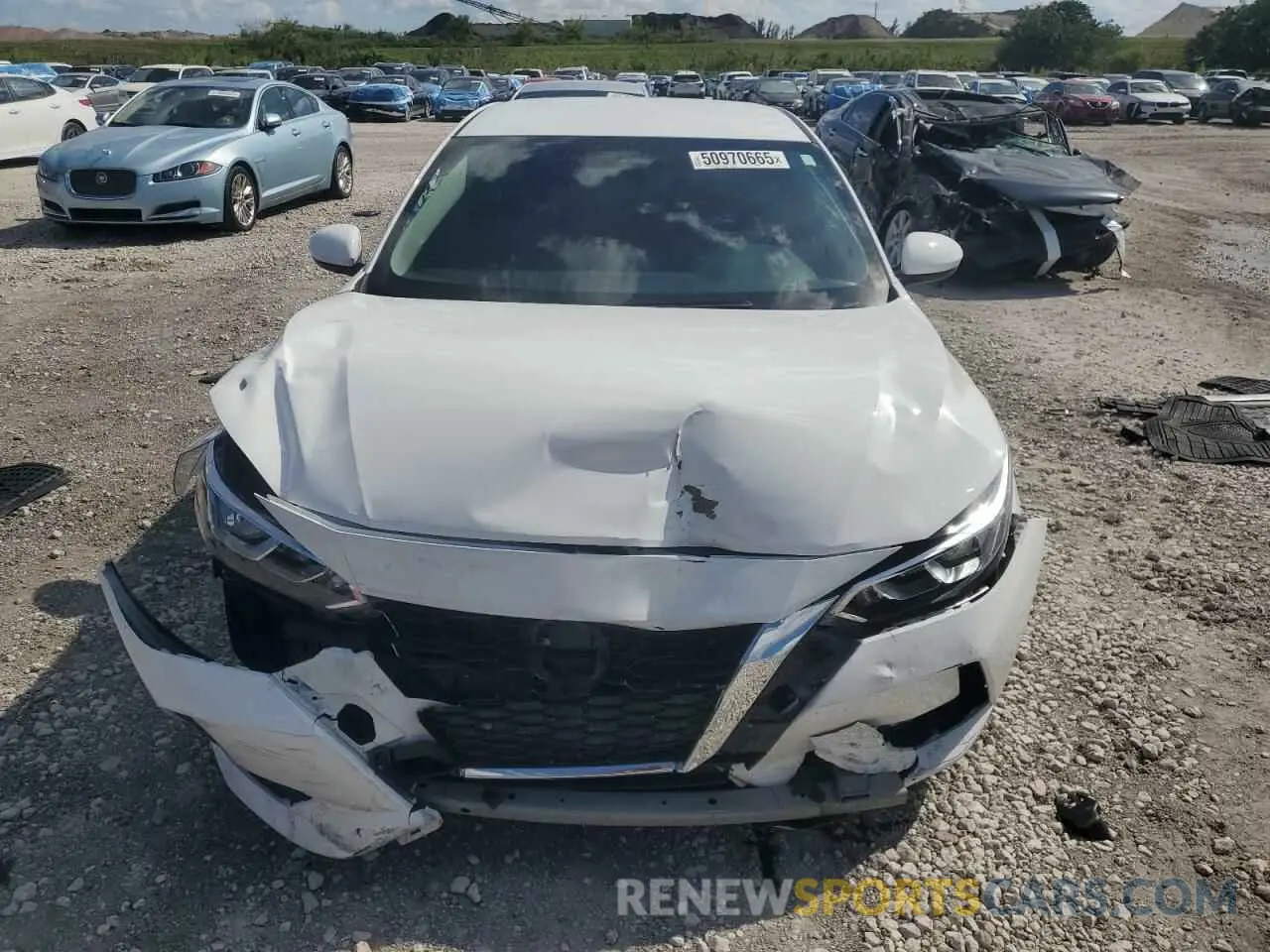 5 Photograph of a damaged car 3N1AB8BV6PY284632 NISSAN SENTRA 2023