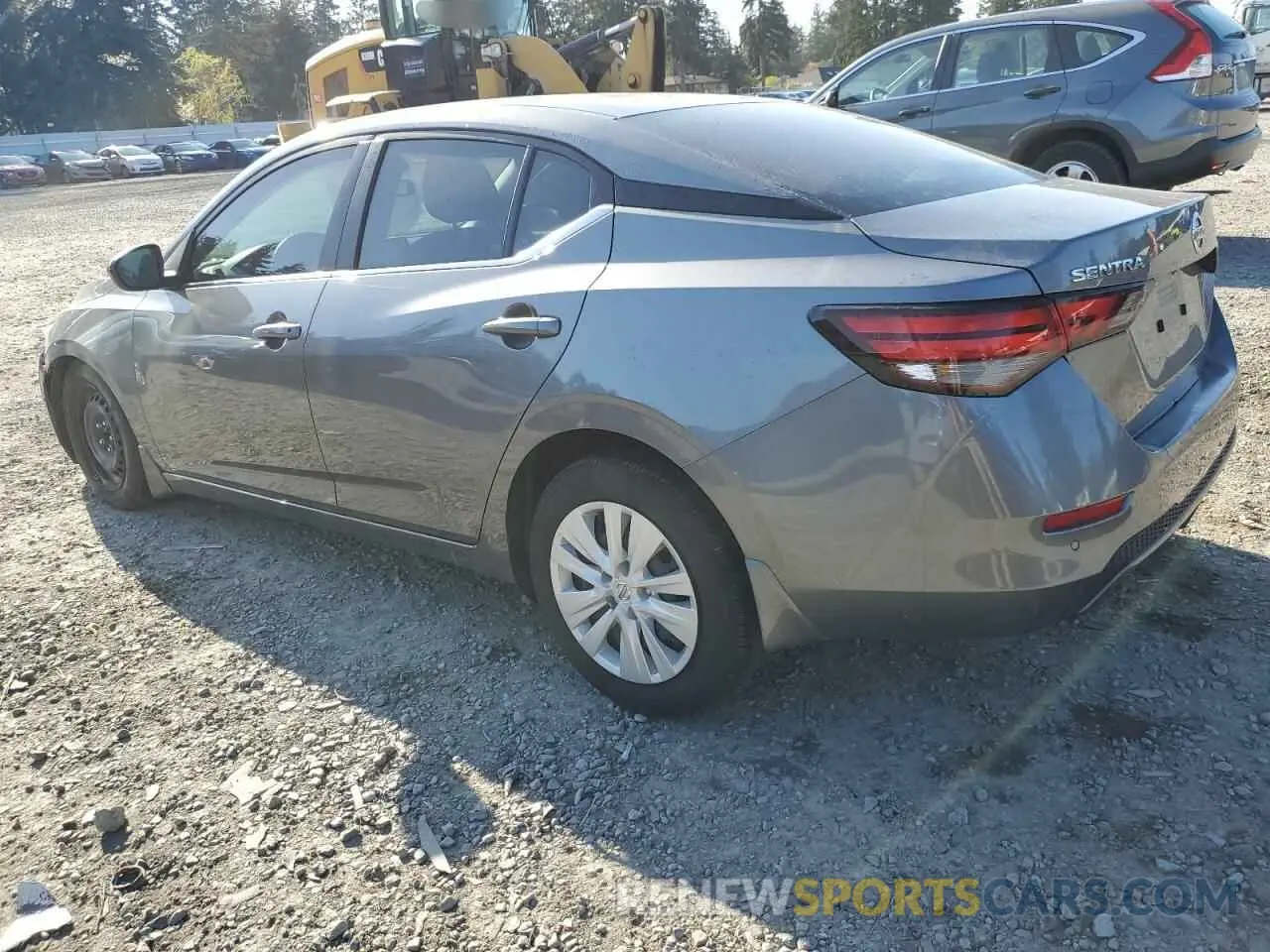 2 Photograph of a damaged car 3N1AB8BV6PY291564 NISSAN SENTRA 2023