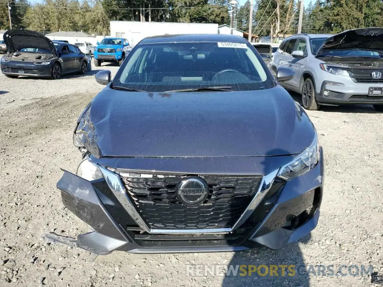 5 Photograph of a damaged car 3N1AB8BV6PY291564 NISSAN SENTRA 2023