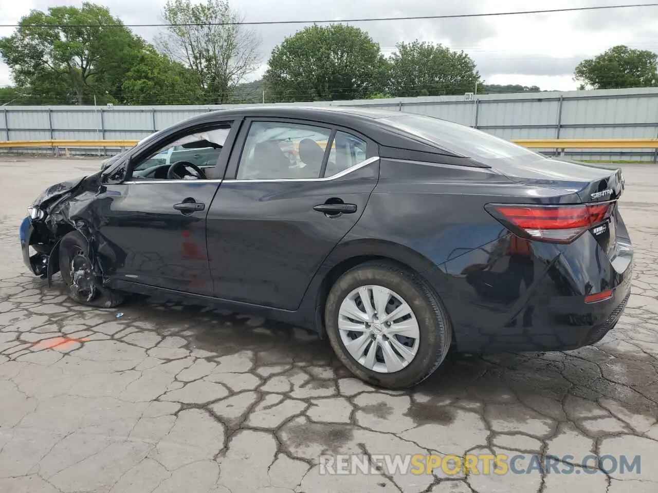 2 Photograph of a damaged car 3N1AB8BV6PY298112 NISSAN SENTRA 2023