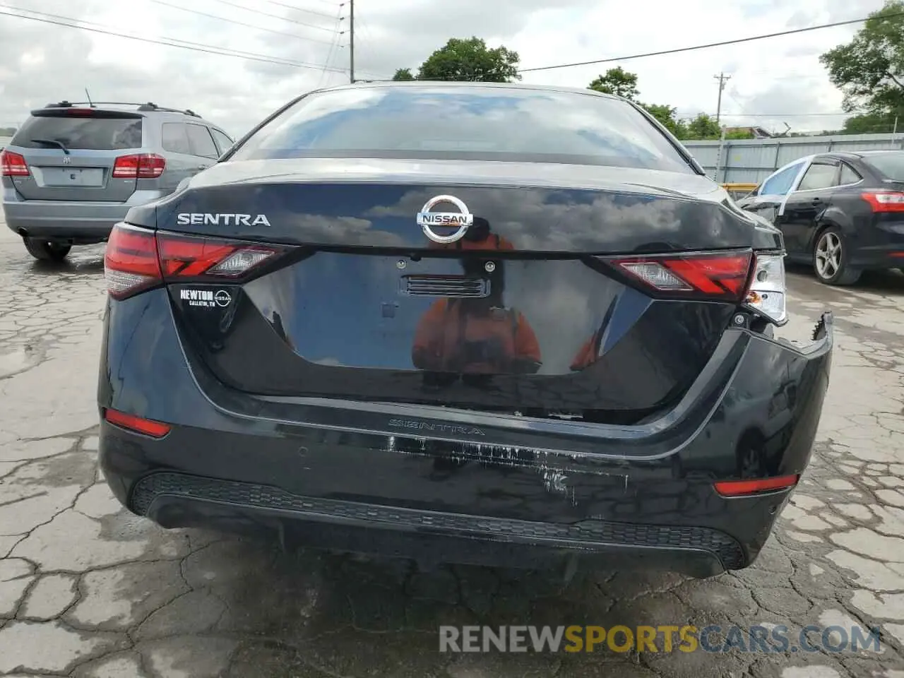 6 Photograph of a damaged car 3N1AB8BV6PY298112 NISSAN SENTRA 2023
