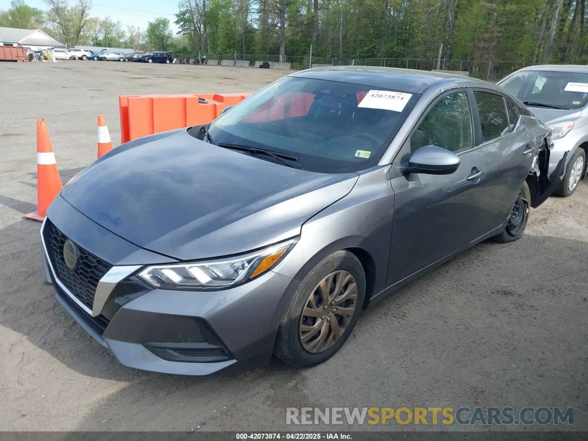 2 Photograph of a damaged car 3N1AB8BV6PY303762 NISSAN SENTRA 2023