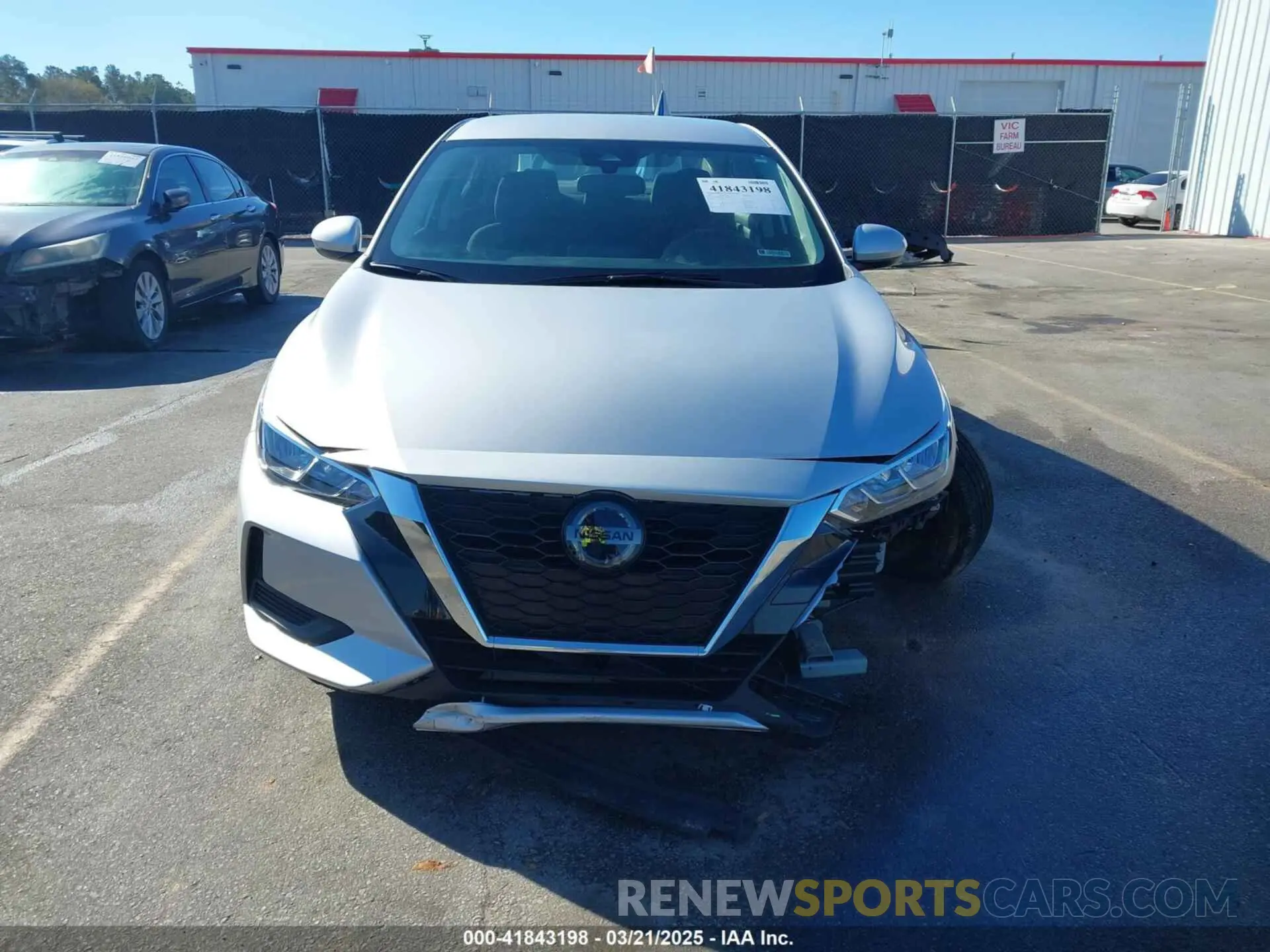 12 Photograph of a damaged car 3N1AB8BV7PY228070 NISSAN SENTRA 2023