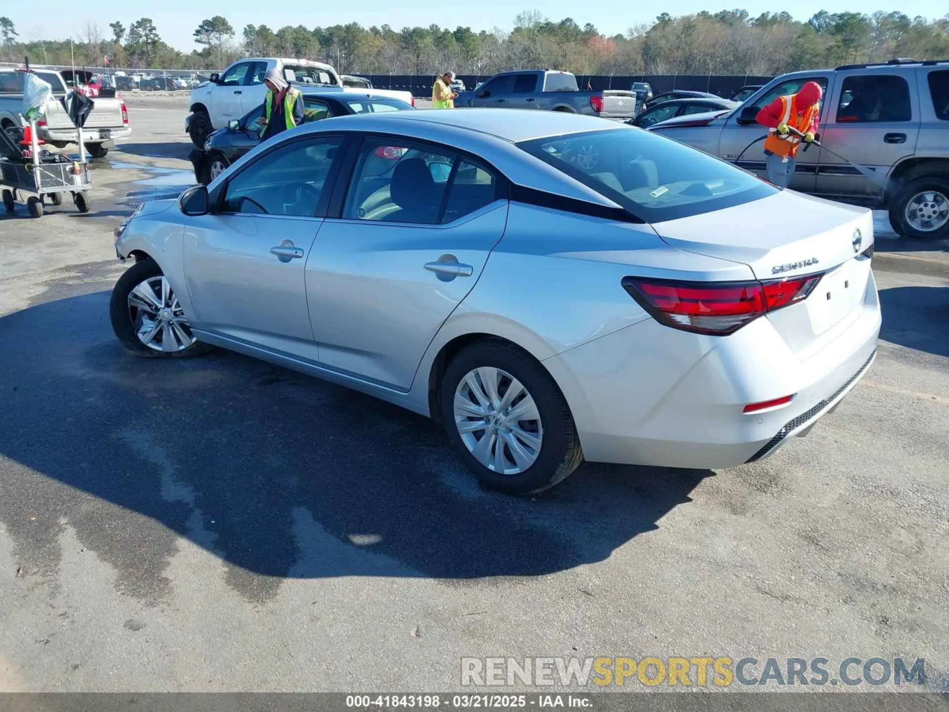 3 Photograph of a damaged car 3N1AB8BV7PY228070 NISSAN SENTRA 2023