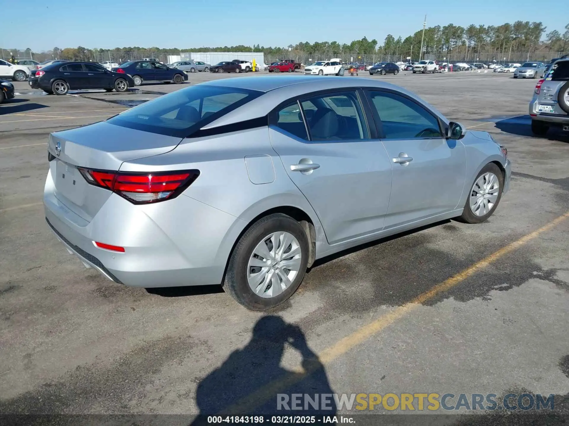 4 Photograph of a damaged car 3N1AB8BV7PY228070 NISSAN SENTRA 2023