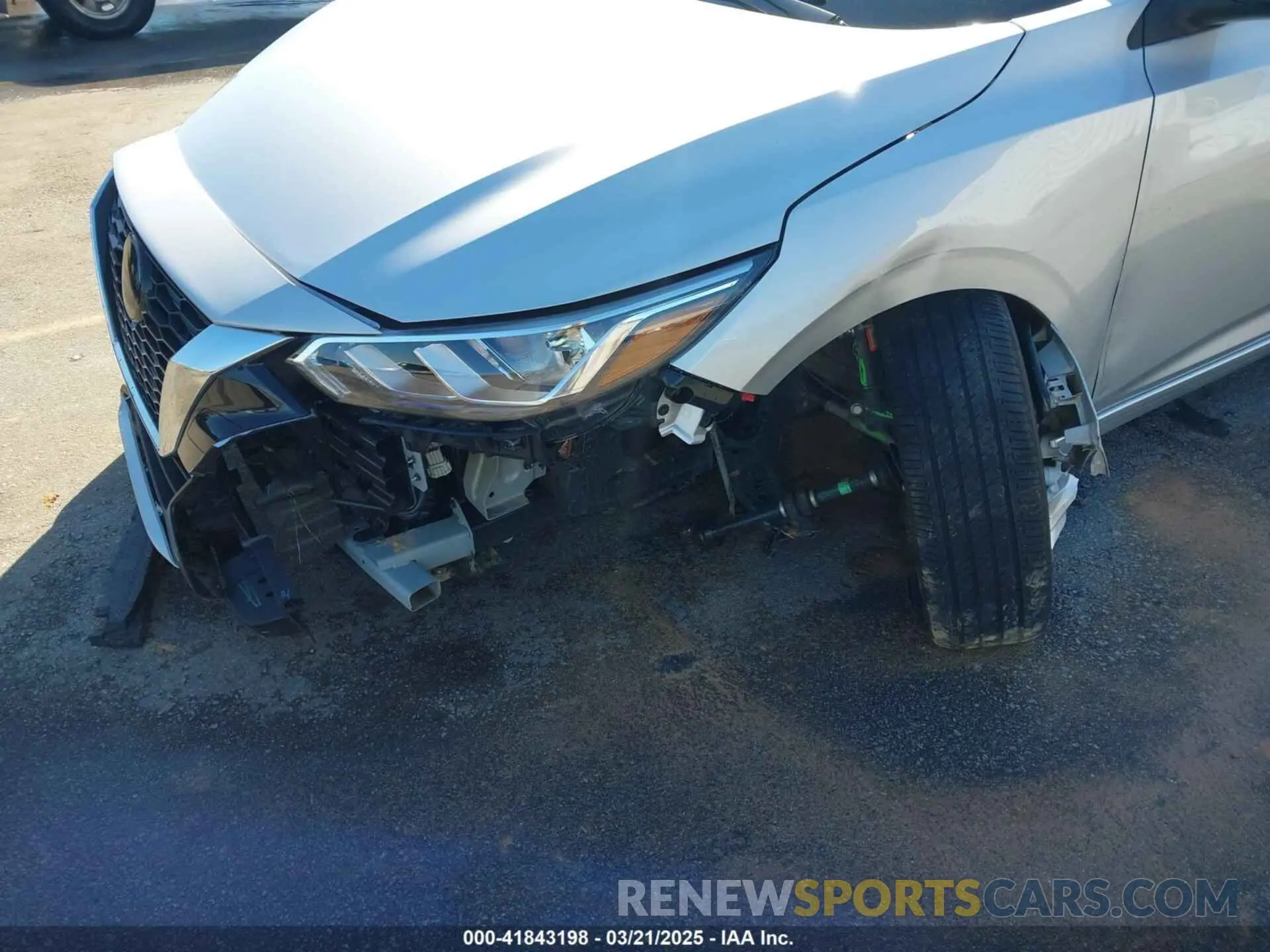 6 Photograph of a damaged car 3N1AB8BV7PY228070 NISSAN SENTRA 2023
