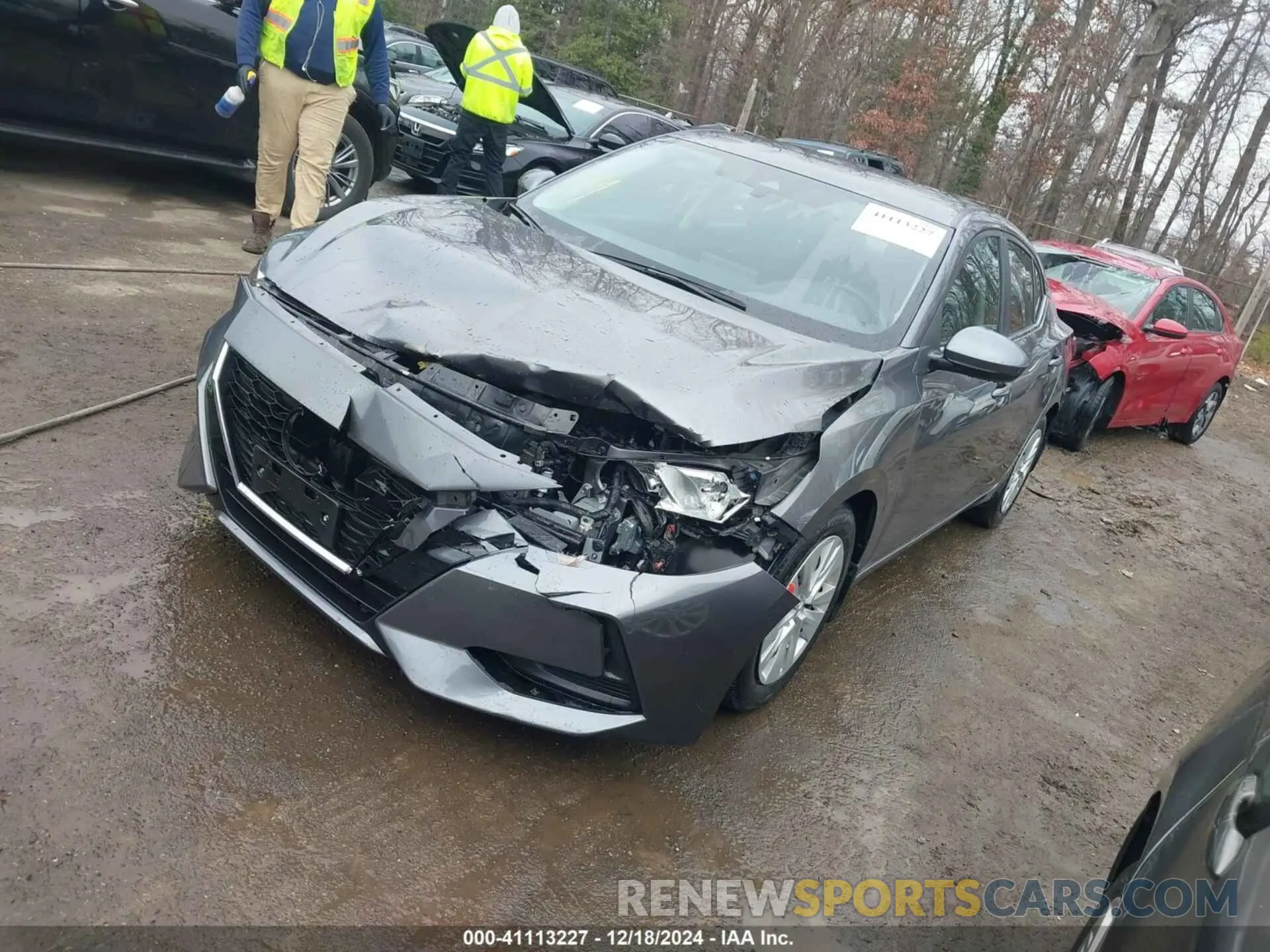 2 Photograph of a damaged car 3N1AB8BV7PY276636 NISSAN SENTRA 2023