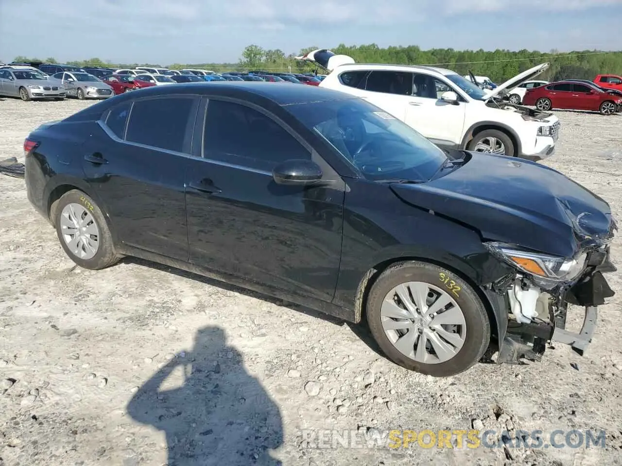 4 Photograph of a damaged car 3N1AB8BV7PY295946 NISSAN SENTRA 2023