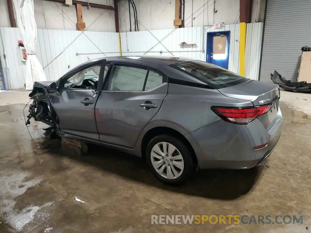 2 Photograph of a damaged car 3N1AB8BV7PY302572 NISSAN SENTRA 2023