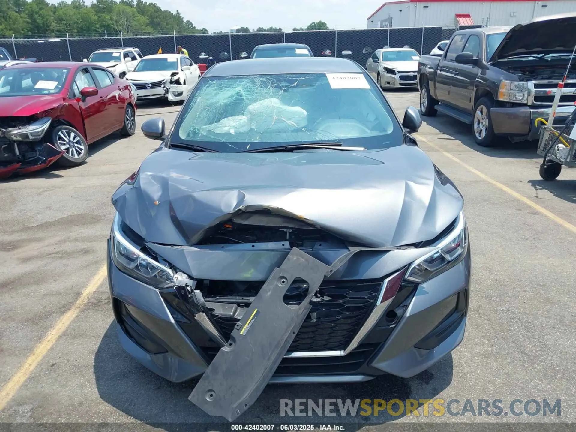 12 Photograph of a damaged car 3N1AB8BV8PY303729 NISSAN SENTRA 2023