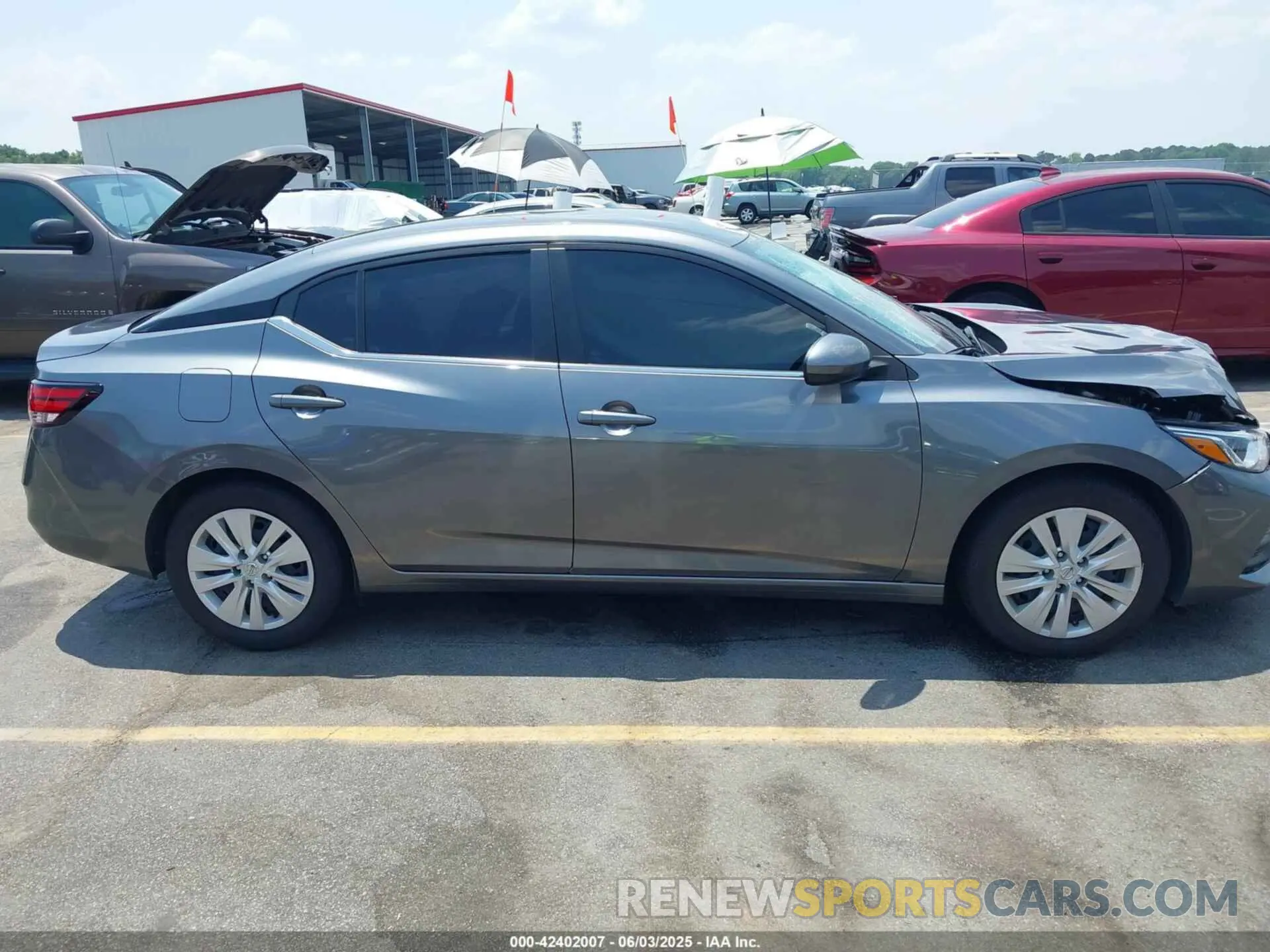 13 Photograph of a damaged car 3N1AB8BV8PY303729 NISSAN SENTRA 2023