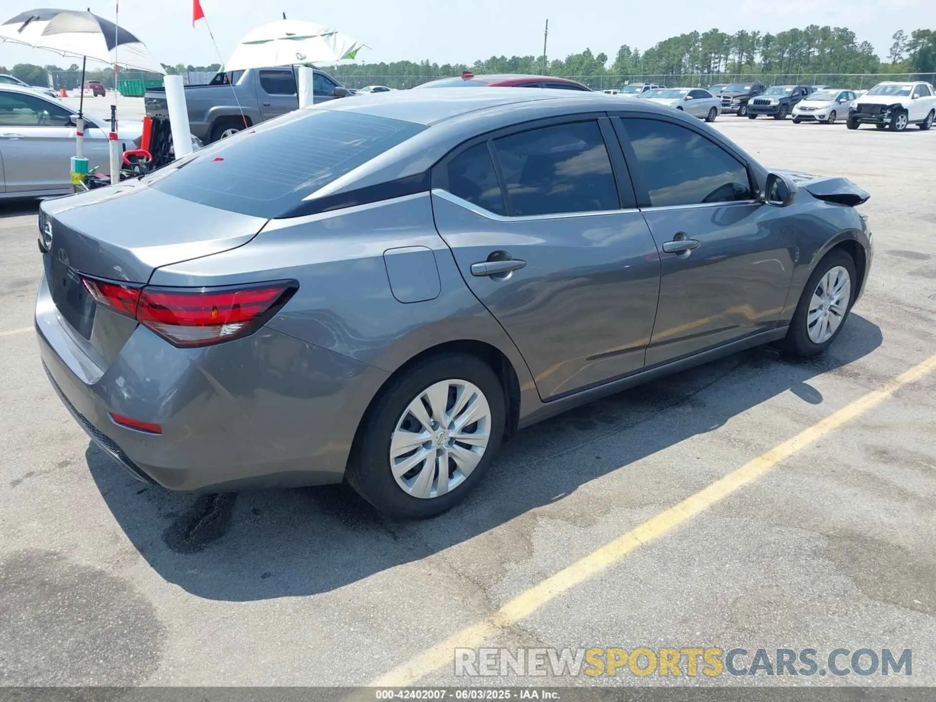 4 Photograph of a damaged car 3N1AB8BV8PY303729 NISSAN SENTRA 2023