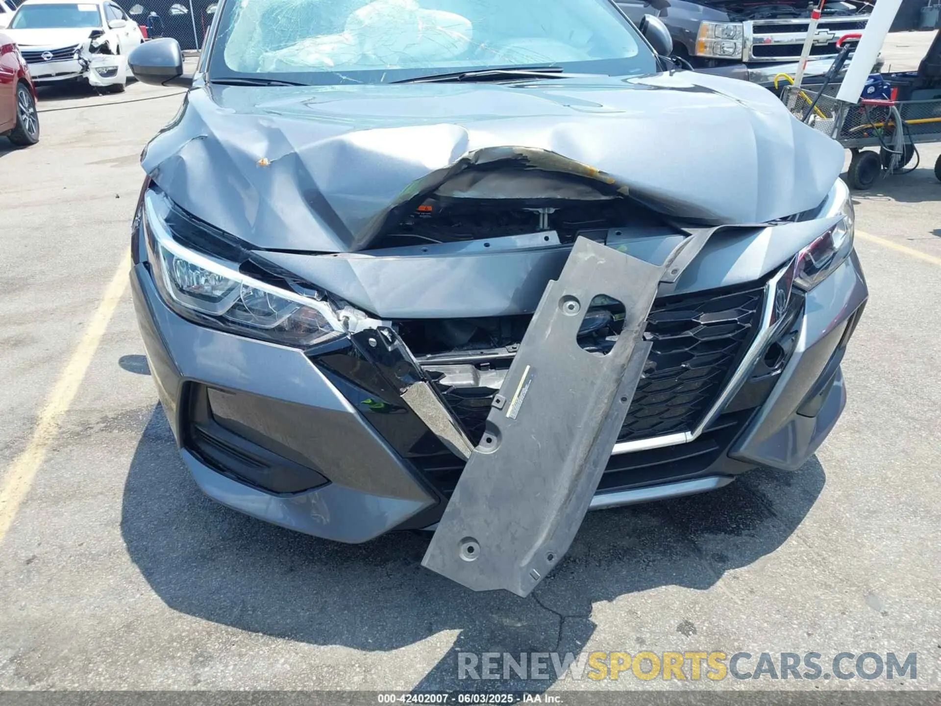 6 Photograph of a damaged car 3N1AB8BV8PY303729 NISSAN SENTRA 2023