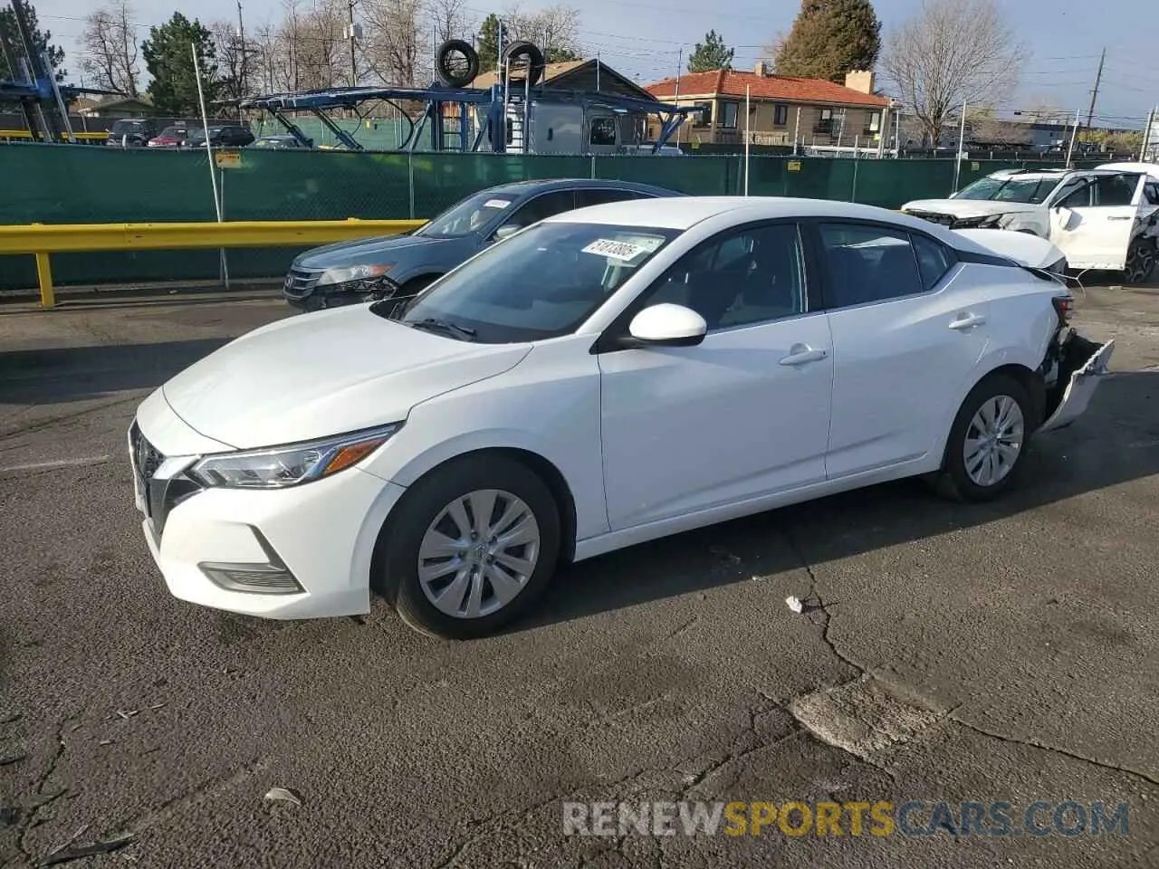 1 Photograph of a damaged car 3N1AB8BV8PY306078 NISSAN SENTRA 2023