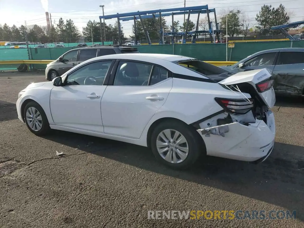 2 Photograph of a damaged car 3N1AB8BV8PY306078 NISSAN SENTRA 2023