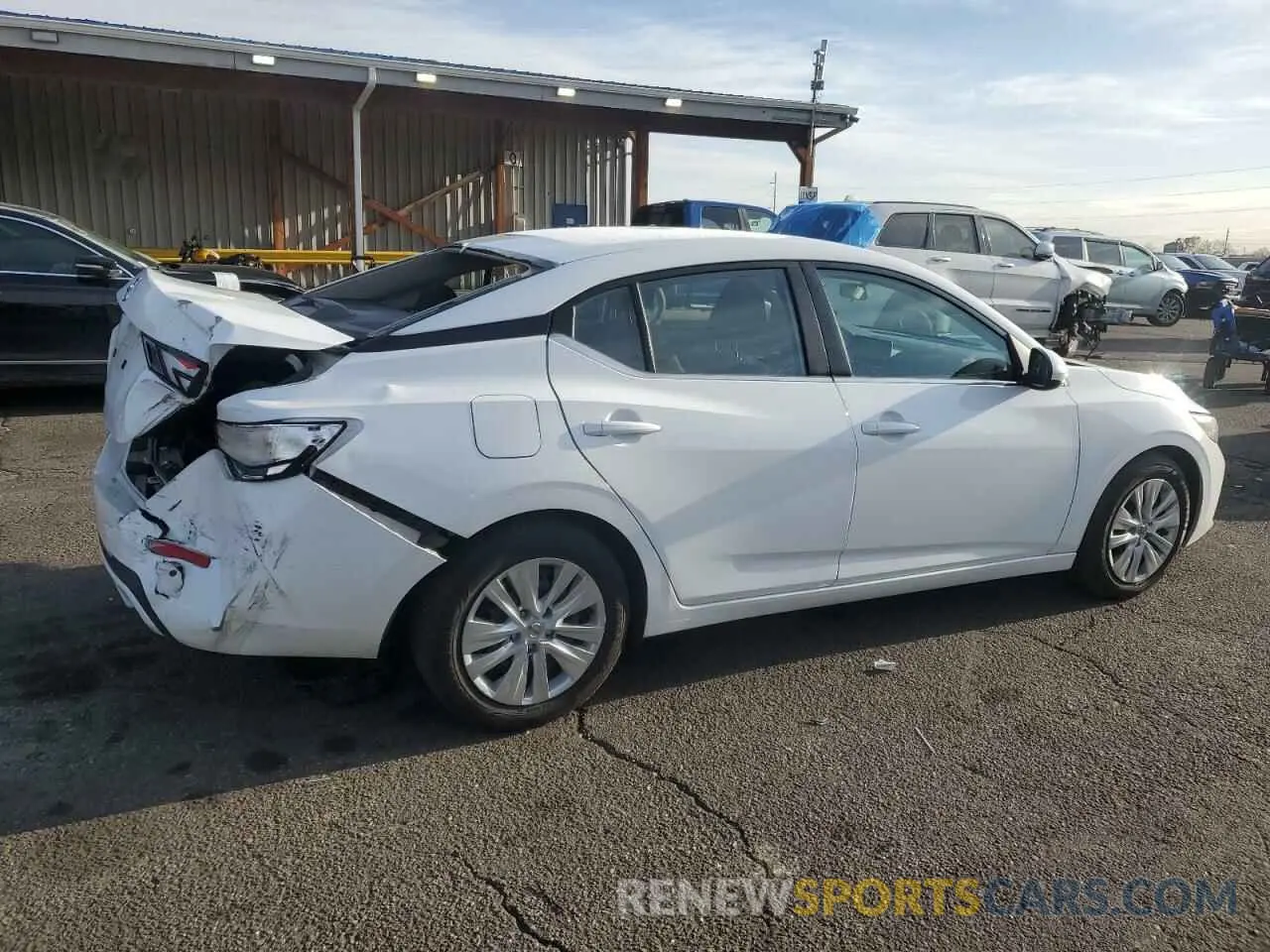 3 Photograph of a damaged car 3N1AB8BV8PY306078 NISSAN SENTRA 2023