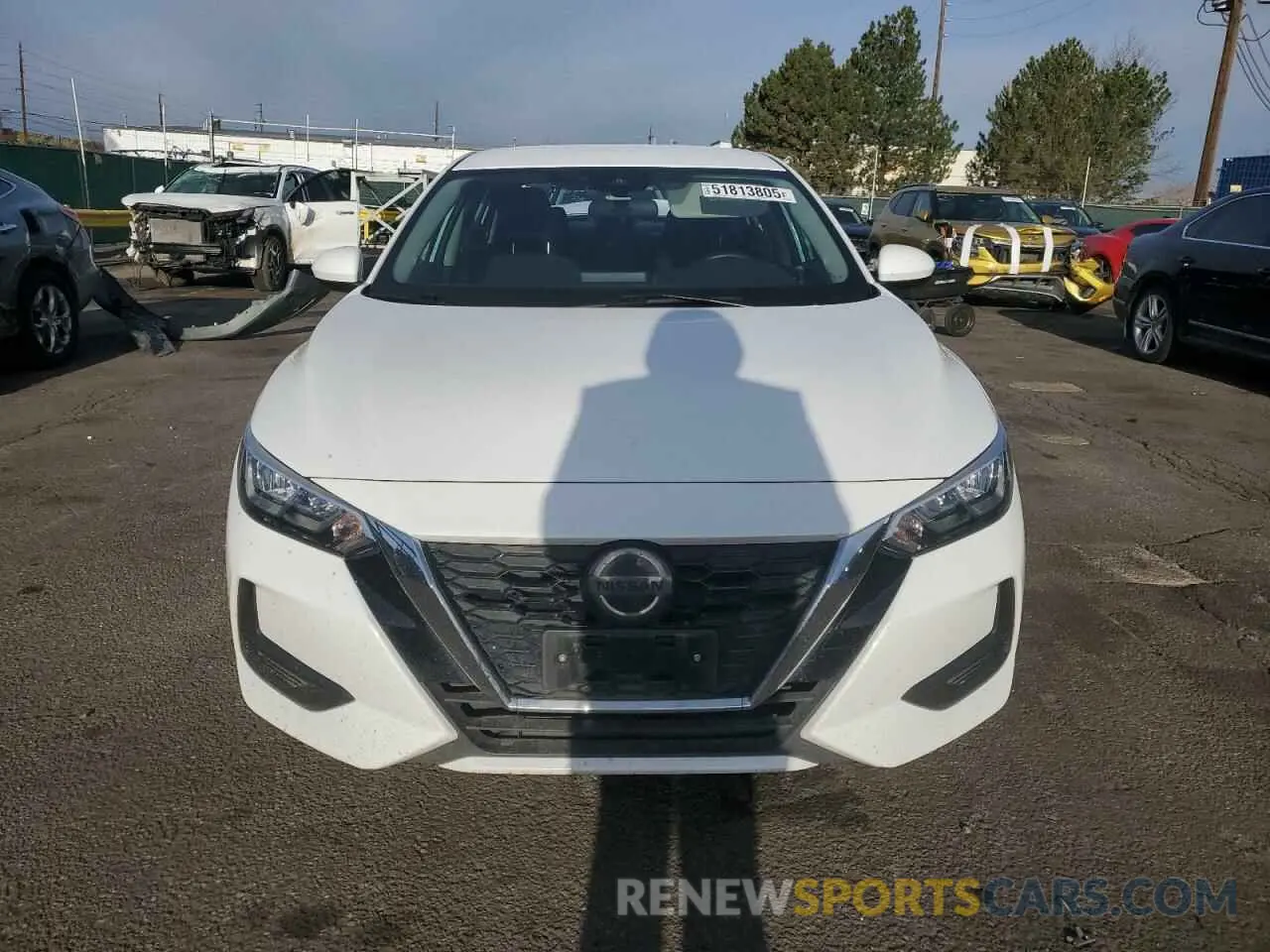 5 Photograph of a damaged car 3N1AB8BV8PY306078 NISSAN SENTRA 2023