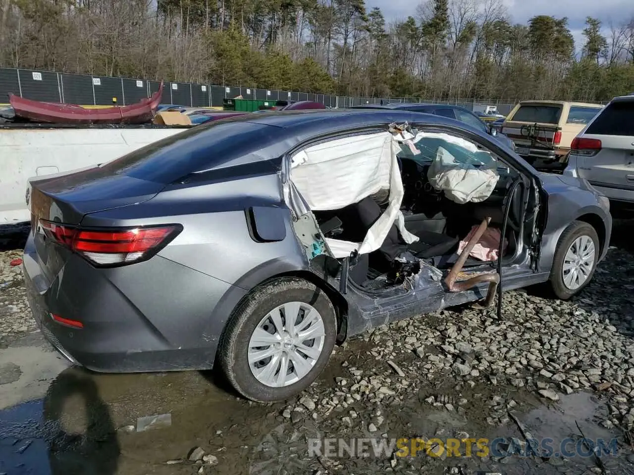 3 Photograph of a damaged car 3N1AB8BV9PY306042 NISSAN SENTRA 2023