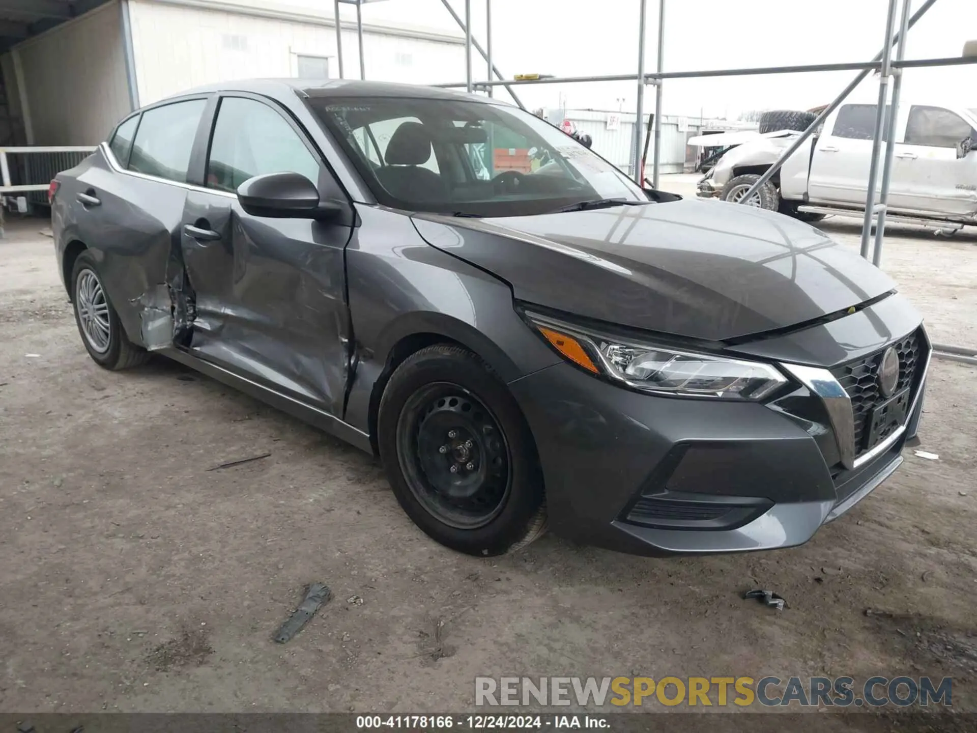 1 Photograph of a damaged car 3N1AB8BVXPY302386 NISSAN SENTRA 2023