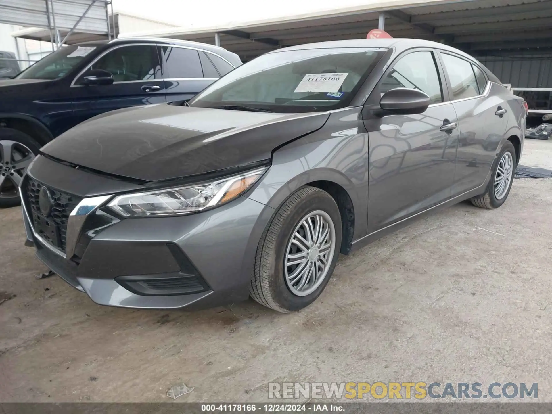 2 Photograph of a damaged car 3N1AB8BVXPY302386 NISSAN SENTRA 2023
