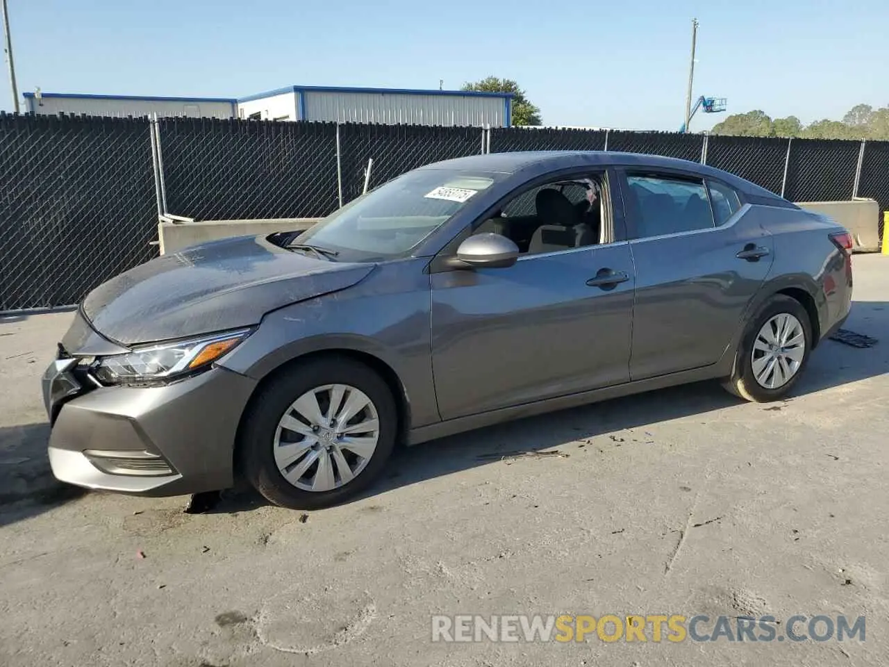1 Photograph of a damaged car 3N1AB8BVXPY304350 NISSAN SENTRA 2023