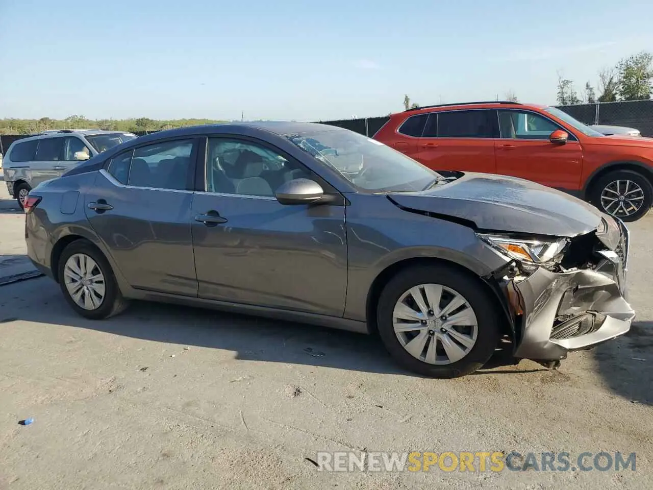 4 Photograph of a damaged car 3N1AB8BVXPY304350 NISSAN SENTRA 2023