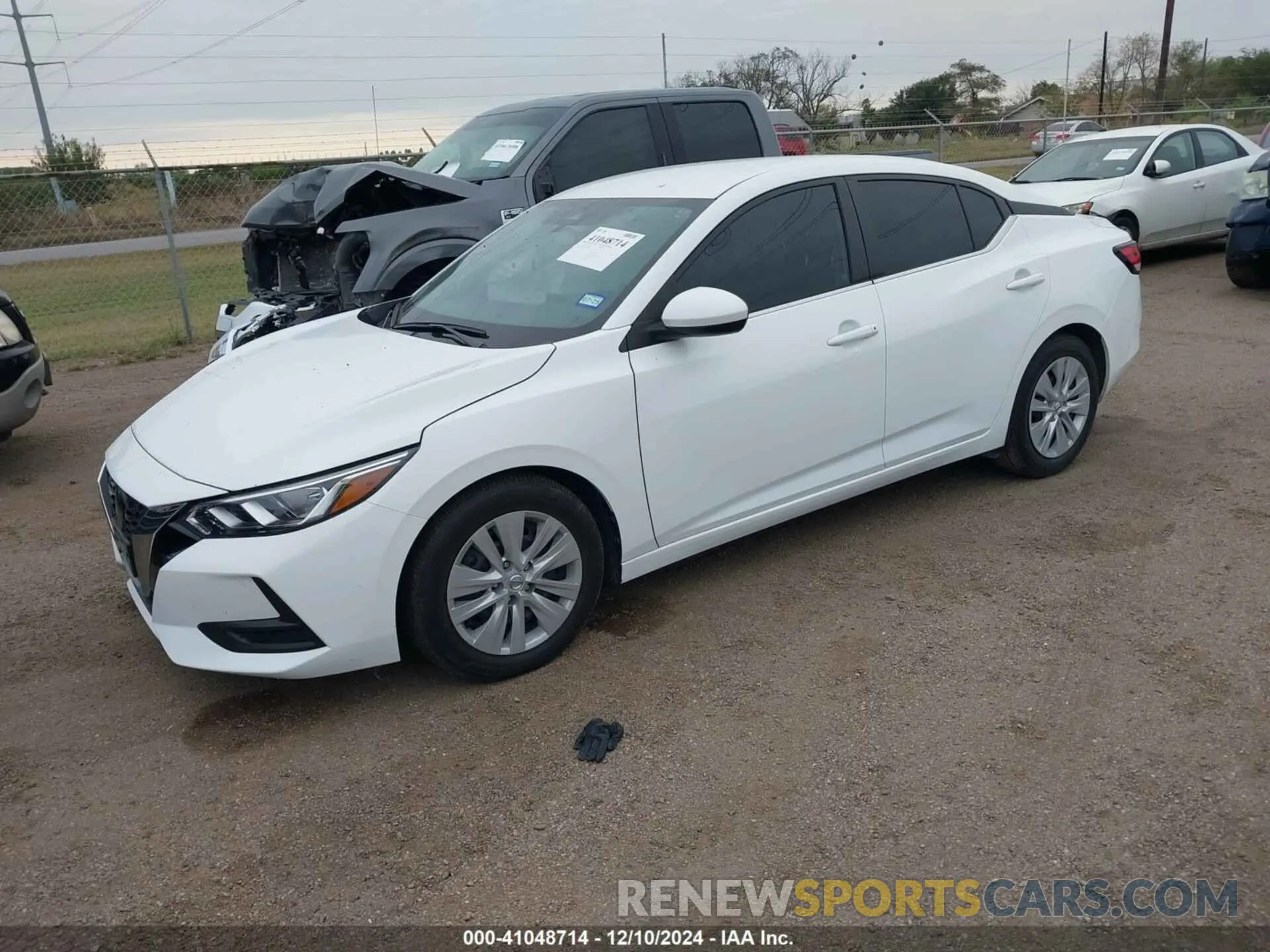 2 Photograph of a damaged car 3N1AB8BVXPY304476 NISSAN SENTRA 2023