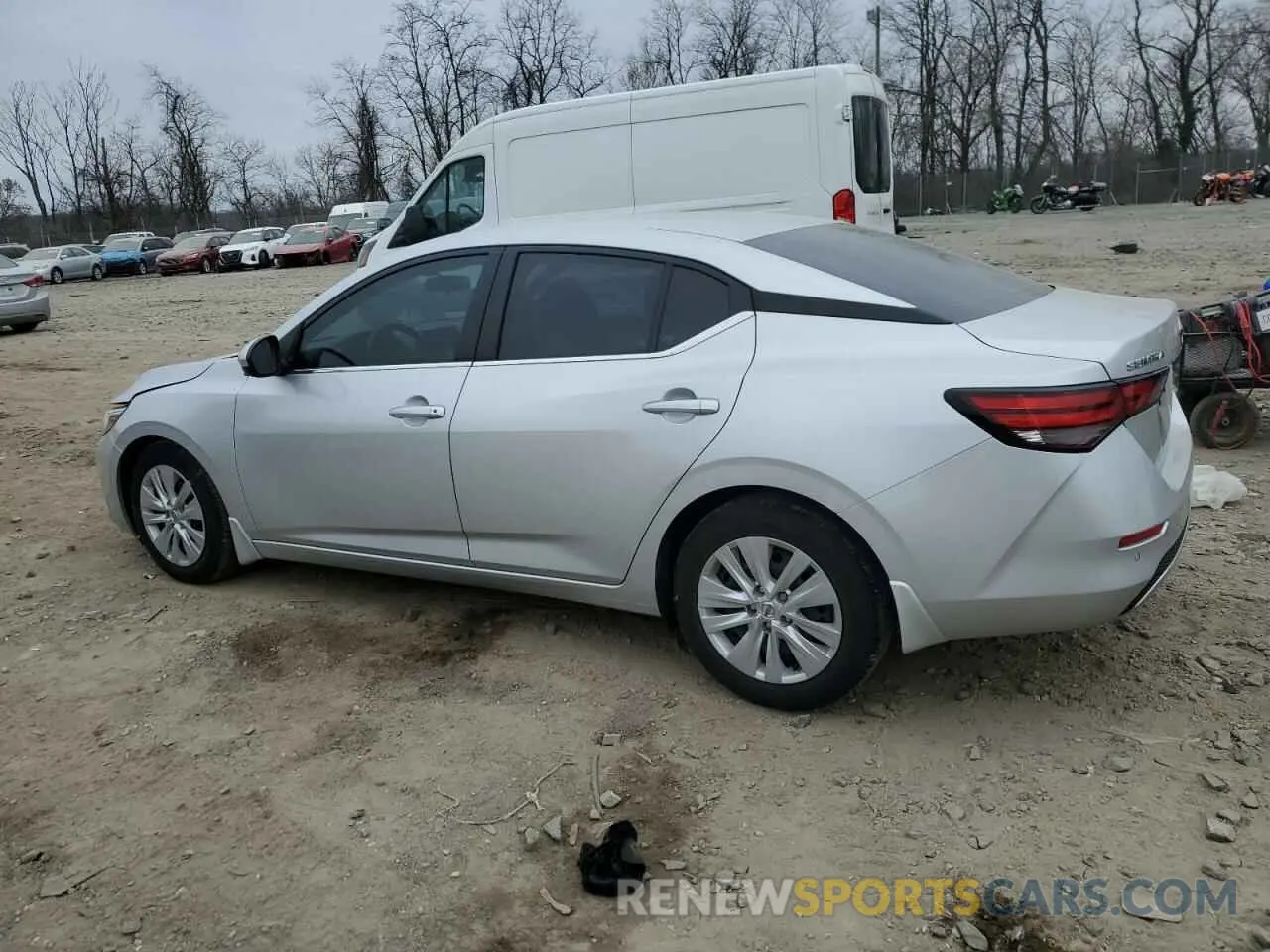 2 Photograph of a damaged car 3N1AB8BVXPY319804 NISSAN SENTRA 2023