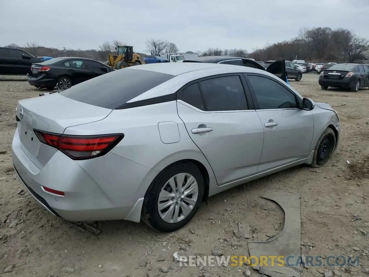 3 Photograph of a damaged car 3N1AB8BVXPY319804 NISSAN SENTRA 2023