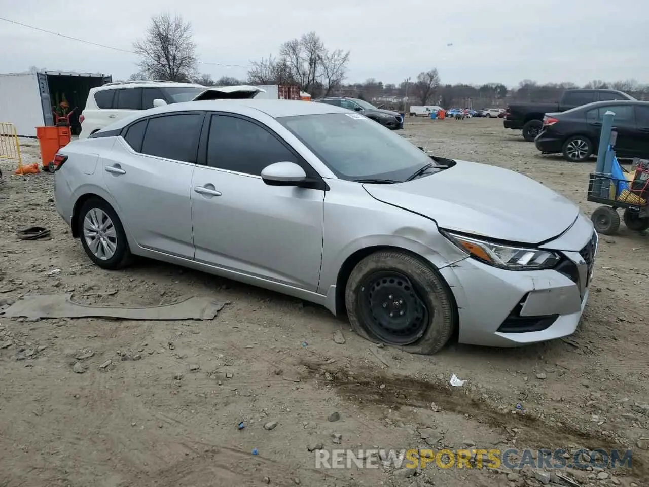 4 Photograph of a damaged car 3N1AB8BVXPY319804 NISSAN SENTRA 2023