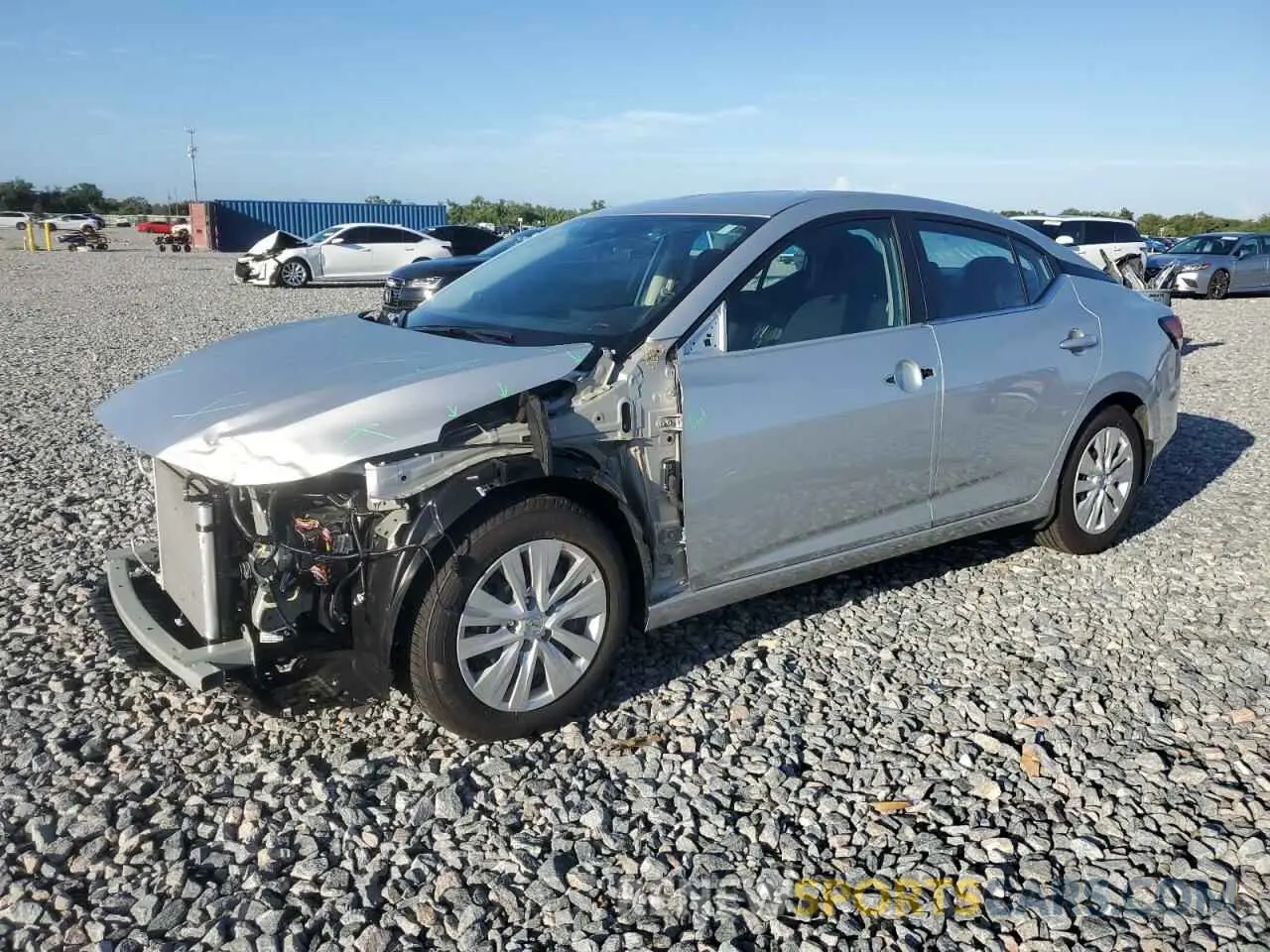 1 Photograph of a damaged car 3N1AB8BVXPY320273 NISSAN SENTRA 2023