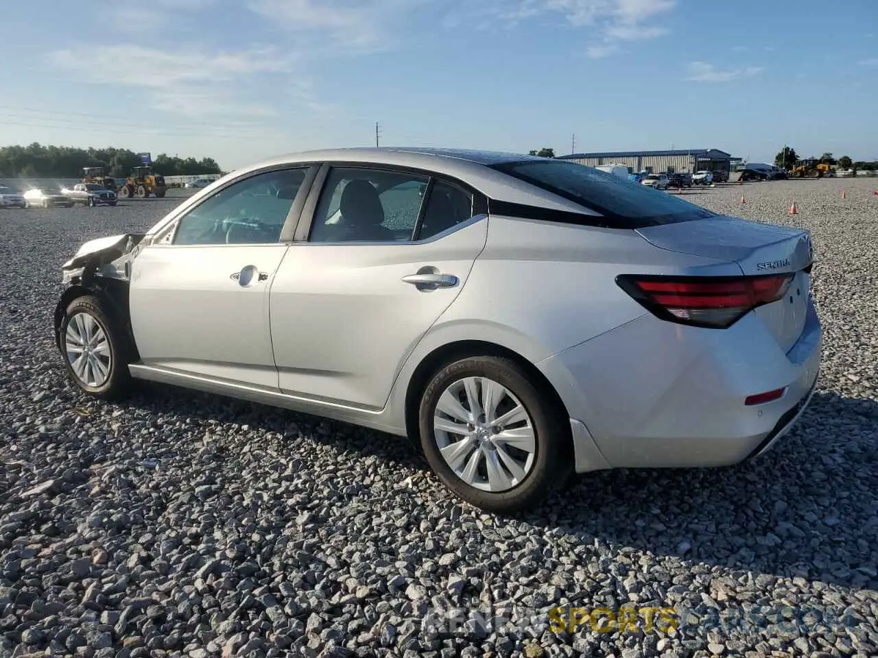 2 Photograph of a damaged car 3N1AB8BVXPY320273 NISSAN SENTRA 2023