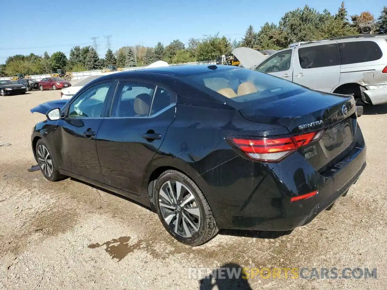 2 Photograph of a damaged car 3N1AB8CV0PY230080 NISSAN SENTRA 2023