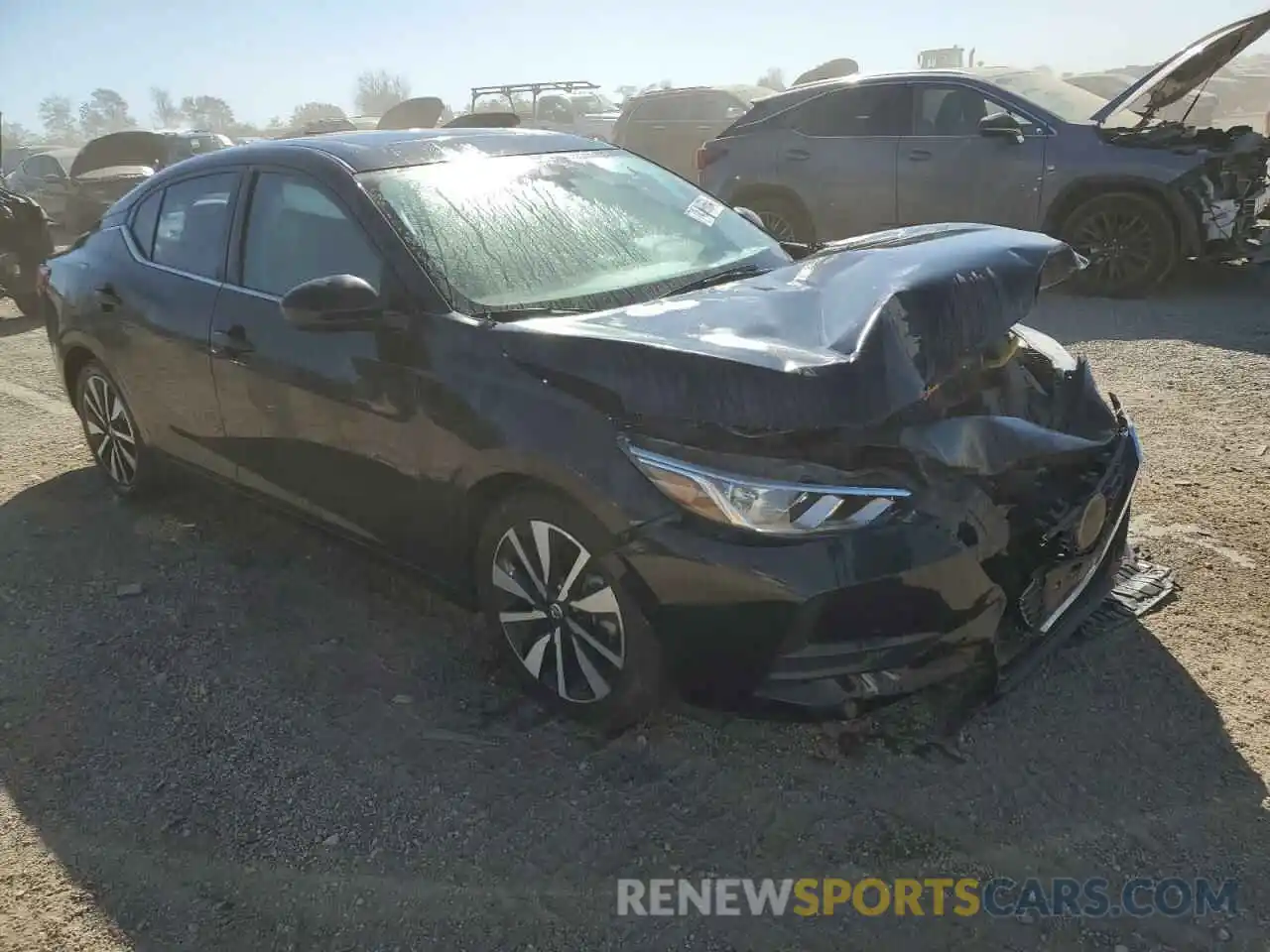 4 Photograph of a damaged car 3N1AB8CV0PY230080 NISSAN SENTRA 2023