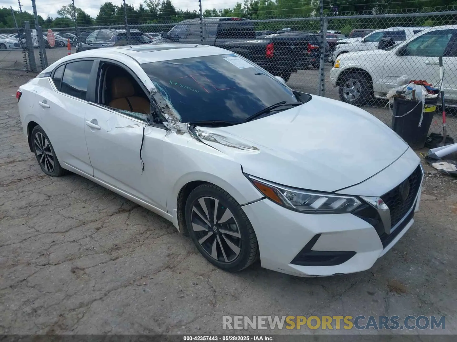 1 Photograph of a damaged car 3N1AB8CV0PY248837 NISSAN SENTRA 2023