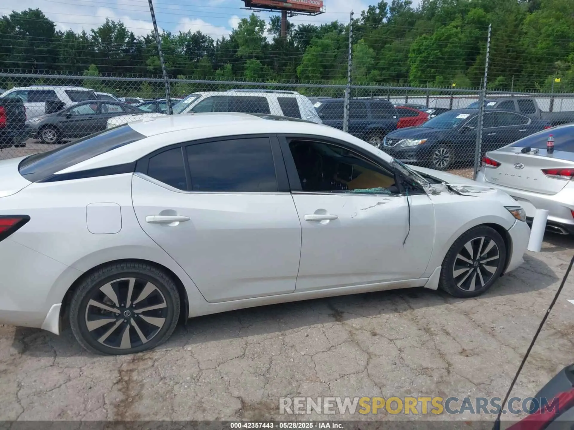 13 Photograph of a damaged car 3N1AB8CV0PY248837 NISSAN SENTRA 2023