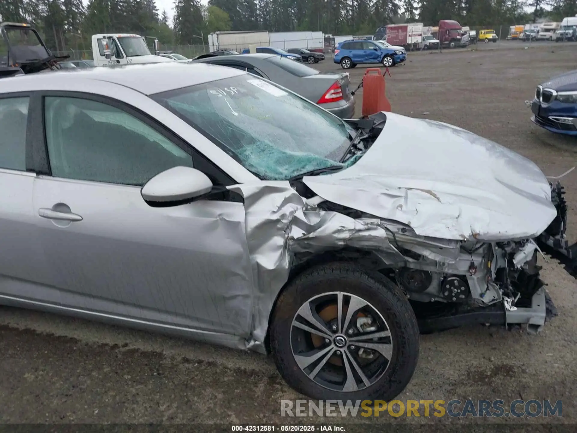 18 Photograph of a damaged car 3N1AB8CV0PY251740 NISSAN SENTRA 2023