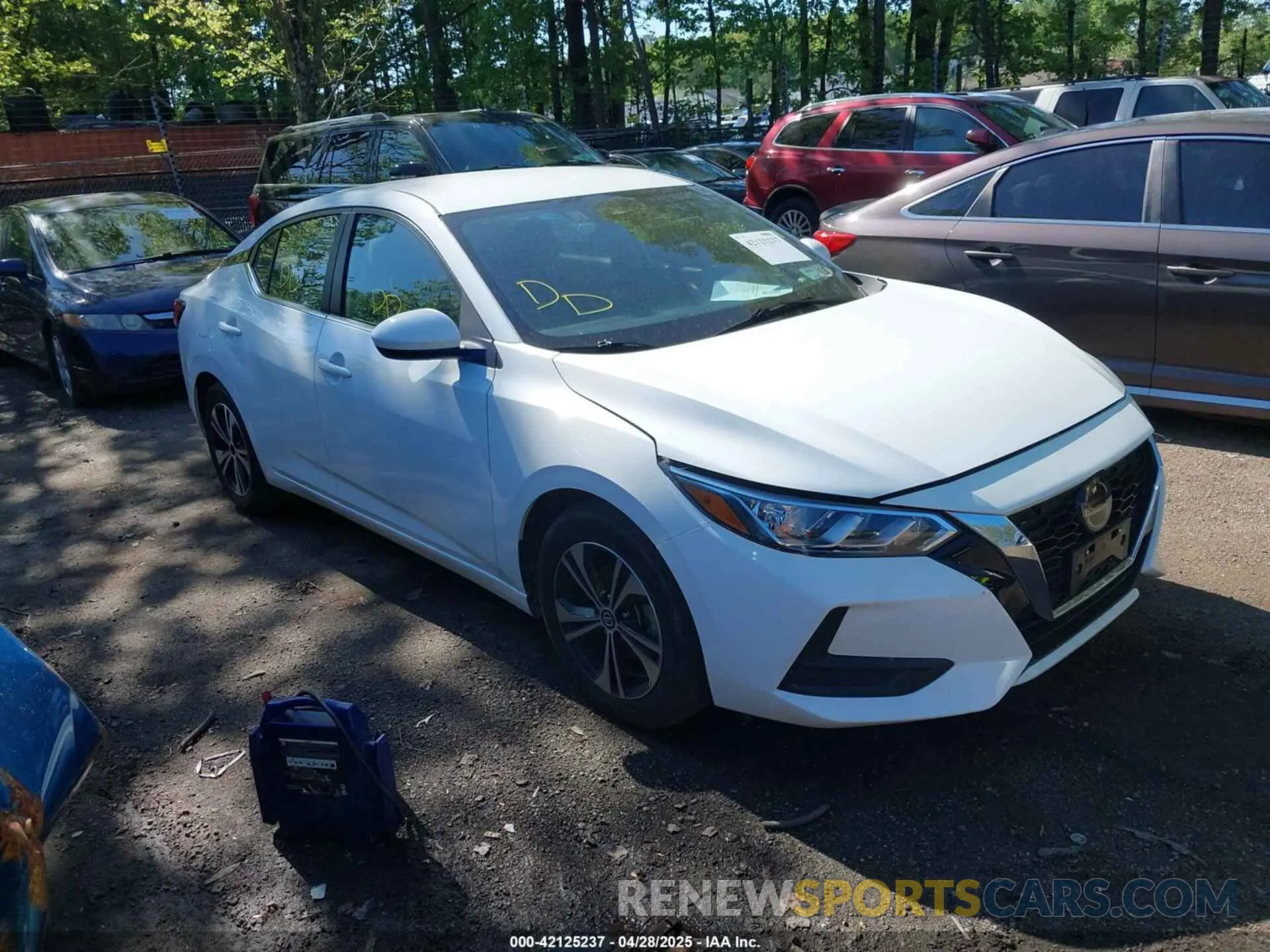 1 Photograph of a damaged car 3N1AB8CV0PY261345 NISSAN SENTRA 2023