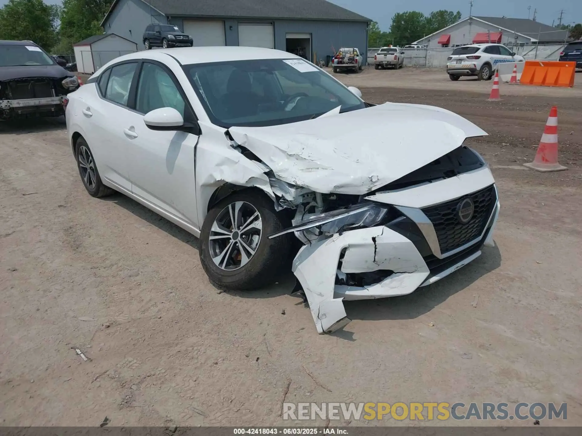 1 Photograph of a damaged car 3N1AB8CV0PY274290 NISSAN SENTRA 2023