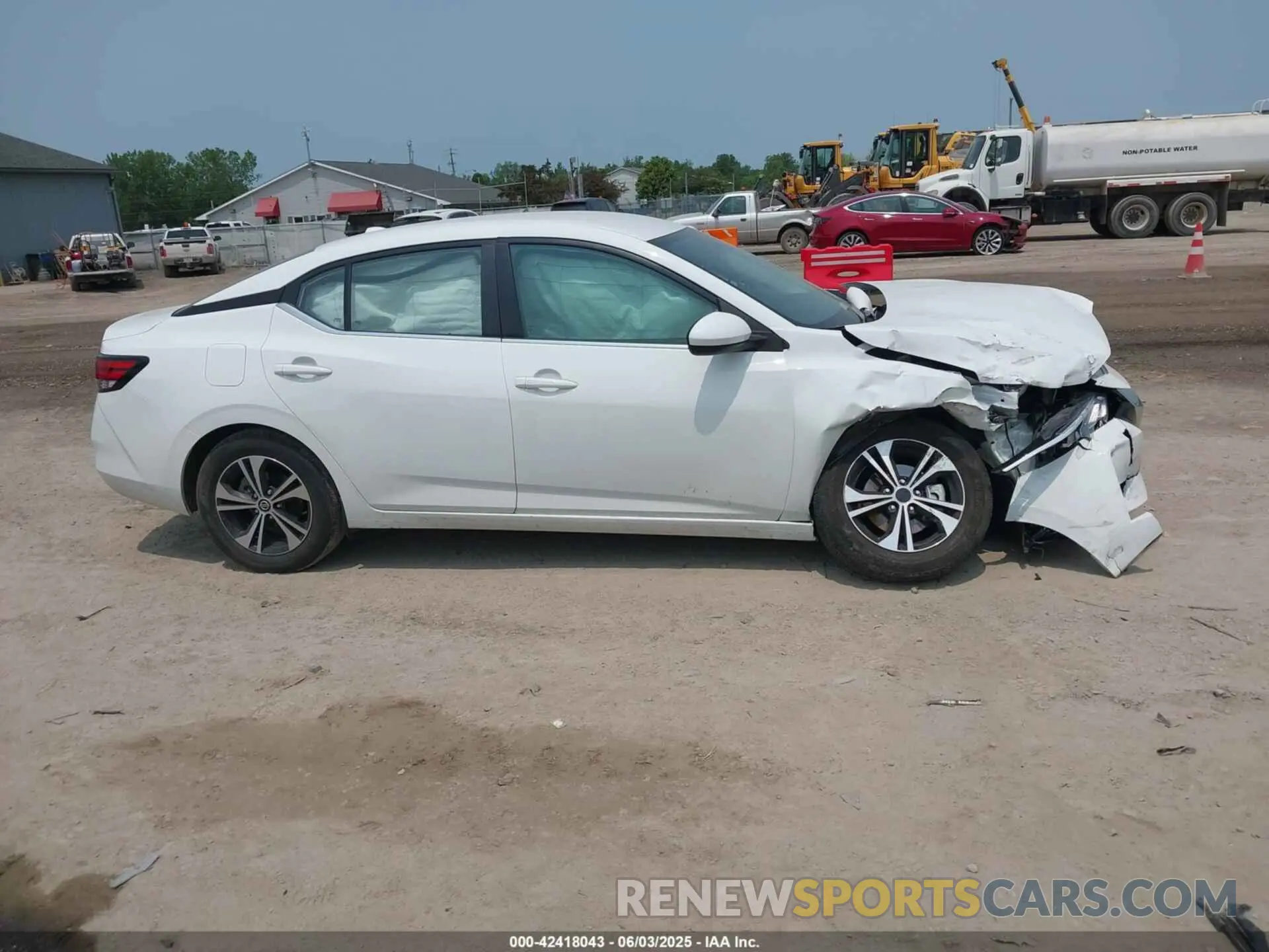 12 Photograph of a damaged car 3N1AB8CV0PY274290 NISSAN SENTRA 2023