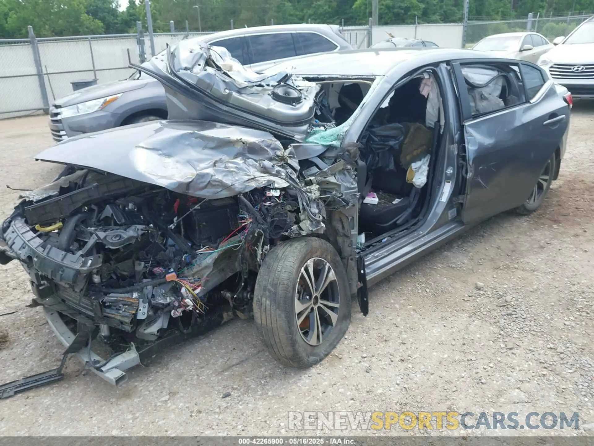 13 Photograph of a damaged car 3N1AB8CV0PY274855 NISSAN SENTRA 2023