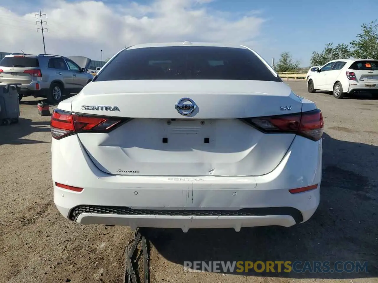 6 Photograph of a damaged car 3N1AB8CV0PY276234 NISSAN SENTRA 2023