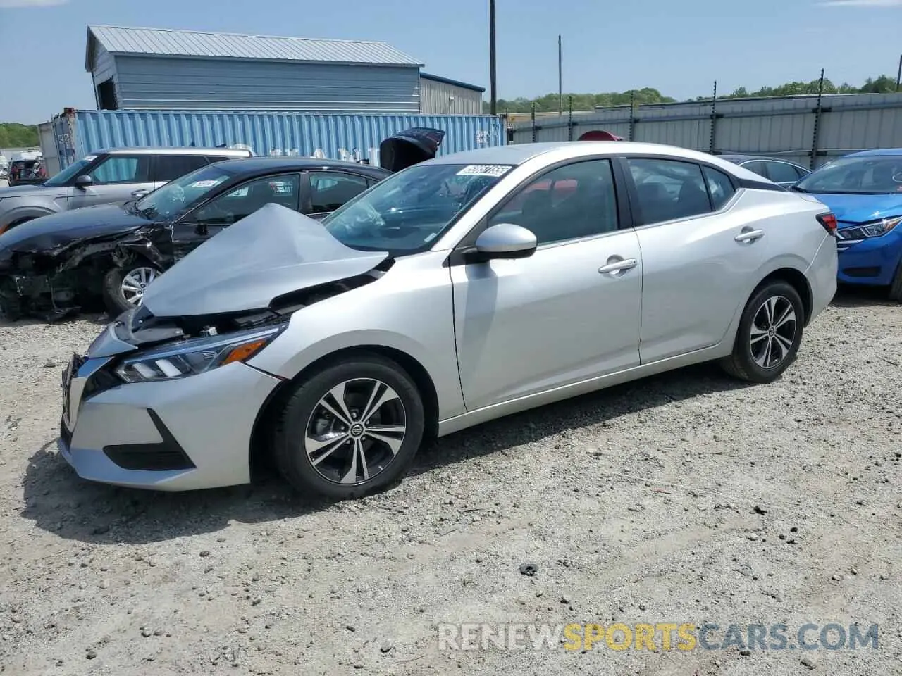 1 Photograph of a damaged car 3N1AB8CV0PY298234 NISSAN SENTRA 2023