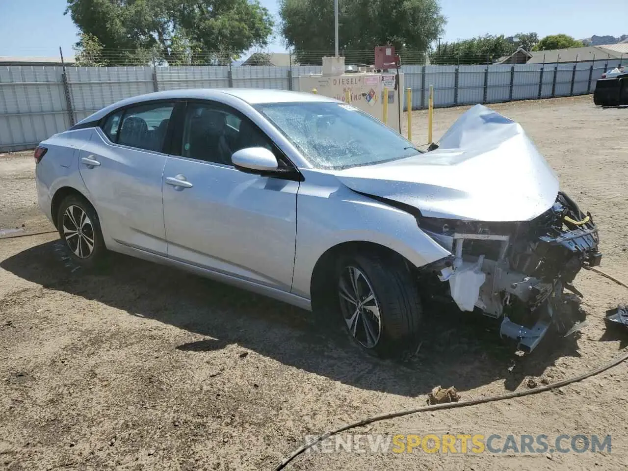 4 Photograph of a damaged car 3N1AB8CV0PY299030 NISSAN SENTRA 2023