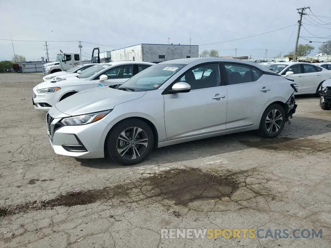 1 Photograph of a damaged car 3N1AB8CV0PY299979 NISSAN SENTRA 2023